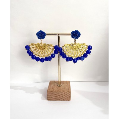 PENDIENTES SUSURRO AZUL...