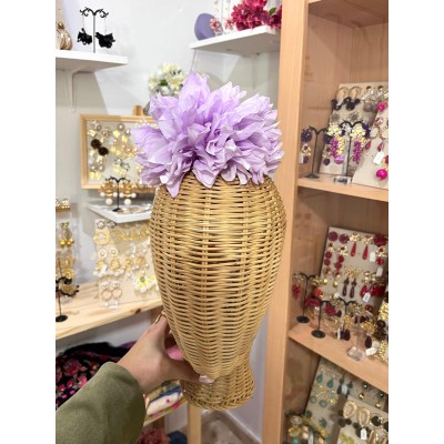 RAMILLETE DOS DALIAS MALVA