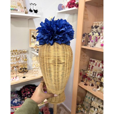 RAMILLETE DOS DALIAS AZUL...