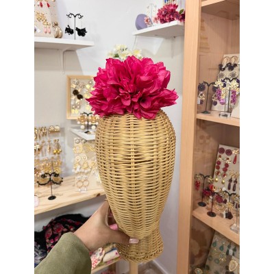 RAMILLETE DOS DALIAS FUCSIA