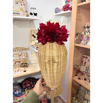 RAMILLETE DOS DALIAS ROJO...