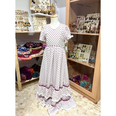 BATA QUEJIO NIÑA BLANCA...