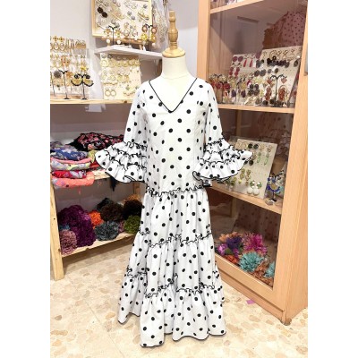 TRAJE CANASTERO JALEO NIÑA...