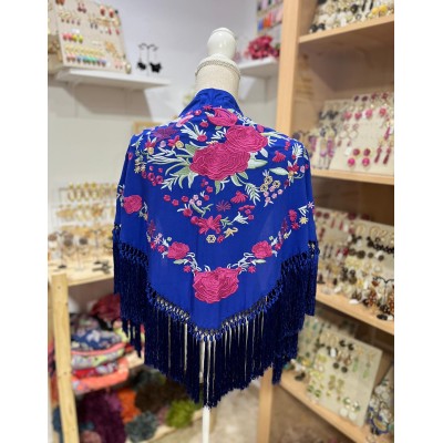 MANTONCILLO BORMUJOS AZUL...