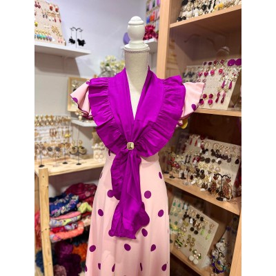 BATA PASTORA ROSA CLARO