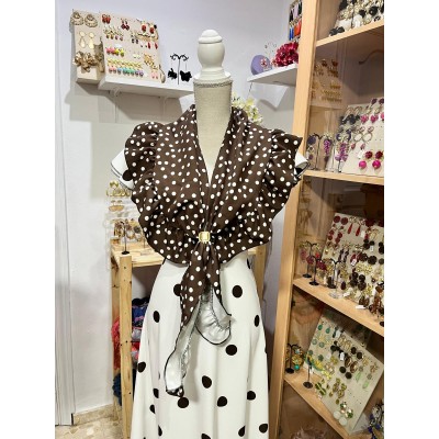 BATA PASTORA BLANCO ROTO