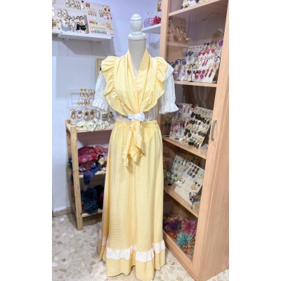 CONJUNTO CORIA FALDA Y PICO...