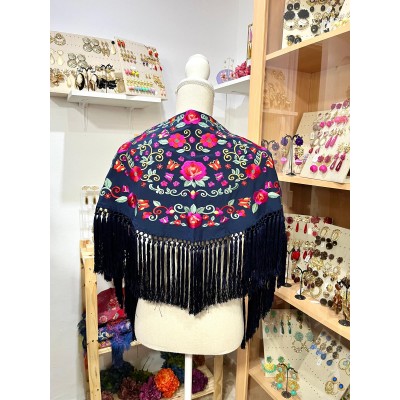 MANTONCILLO ZARZUELA AZUL...