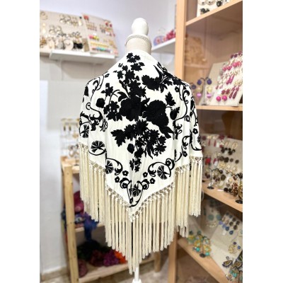 MANTONCILLO SOLERA BLANCO ROTO