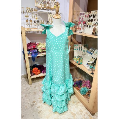 BATA PALACIO NIÑA VERDE AGUA