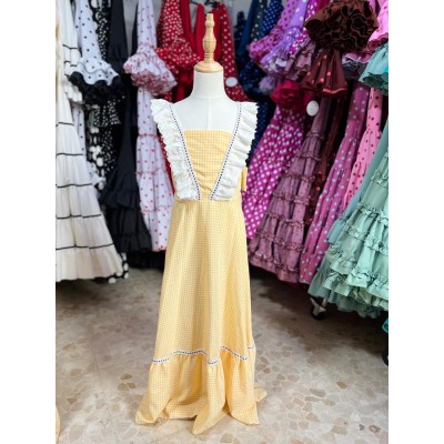 BATA RAICES AMARILLO NIÑA