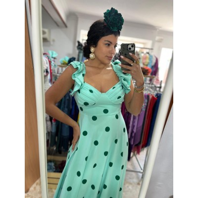 BATA PASTORA CASCO VERDE AGUA