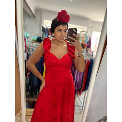 BATA PASTORA CASCO ROJA