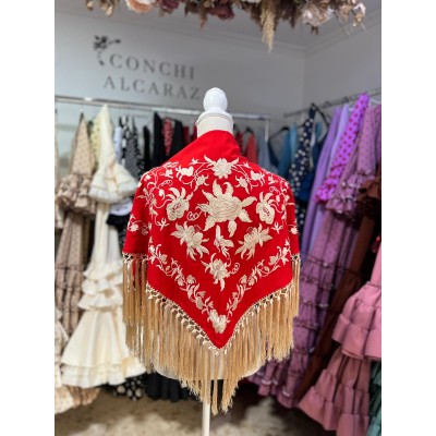 MANTONCILLO LISBOA ROJO Y...