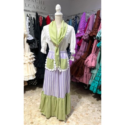 CONJUNTO FALDA Y PICO...