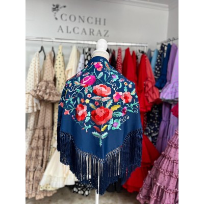 MANTONCILLO BALI AZUL MARINO