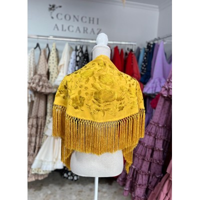 MANTONCILLO BALI MOSTAZA NIÑA