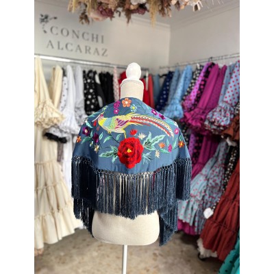 MANTONCILLO FILIPINAS AZUL...