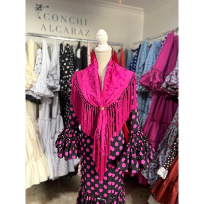 TRAJE CANASTERO JALEO NEGRO...