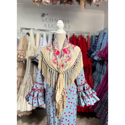 TRAJE CANASTERO JALEO GRIS...