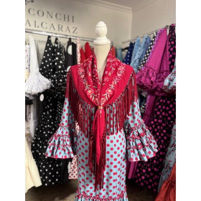 TRAJE CANASTERO JALEO GRIS...