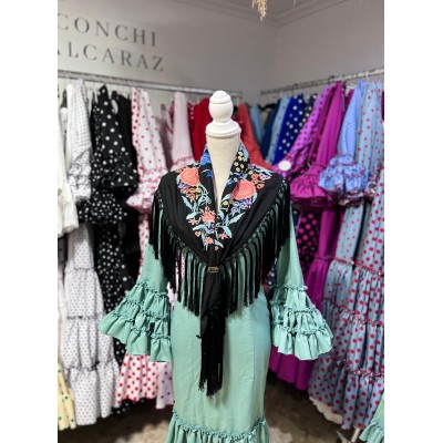 TRAJE CANASTERO JALEO VERDE...