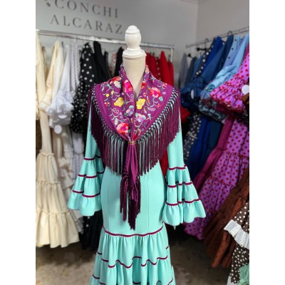 TRAJE PUNTO SOLEDAD VERDE...