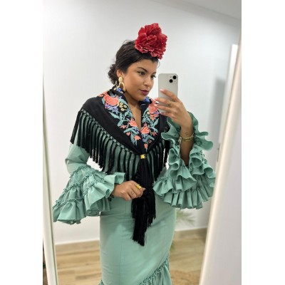 TRAJE CANASTERO JALEO VERDE...