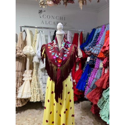 BATA PASTORA AMARILLO LUNAR...