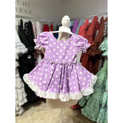 TRAJE MIMI MALVA NIÑA