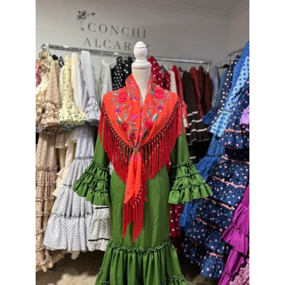 TRAJE CANASTERO JALEO VERDE...