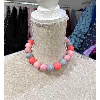 COLLAR PRIMAVERA ROSA