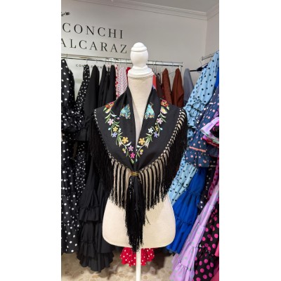 MANTONCILLO MARIPOSA NEGRO...