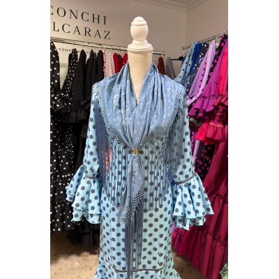 TRAJE PODERIO CELESTE LUNAR...