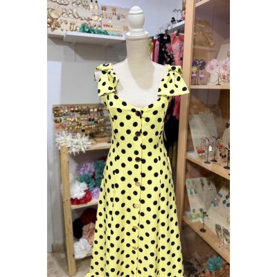 BATA SOLEA AMARILLO PASTEL