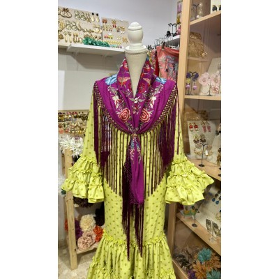 TRAJE CANASTERO JALEO LIMON