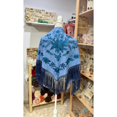 MANTONCILLO PARAISO AZUL...