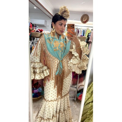 TRAJE CANASTERO JALEO BEIGE...