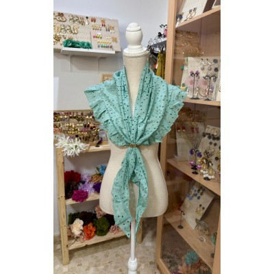 PICO PERFORADO VERDE AGUA...