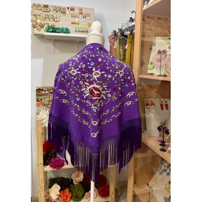 MANTONCILLO ALGABEÑO MORADO