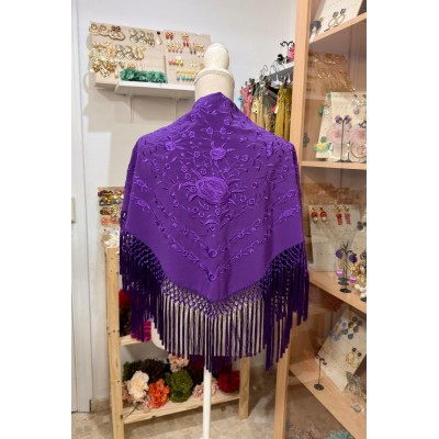 MANTONCILLO ALGABEÑO MORADO...