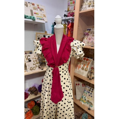 BATA ROCIANA CREMA LUNAR NEGRO