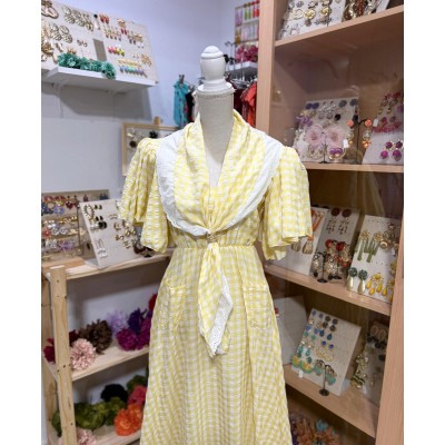 CONJUNTO BATA LOLA AMARILLO