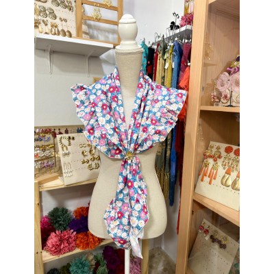 PICO PRIMAVERA AZUL Y ROSA