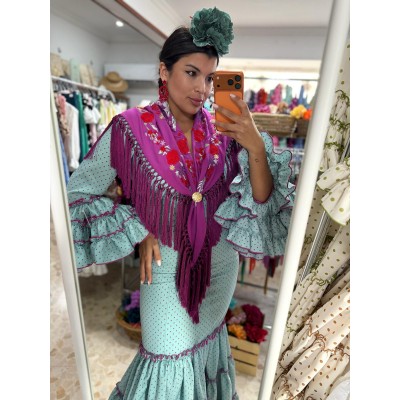 TRAJE CANASTERO JALEO VERDE...