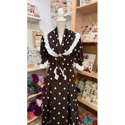 CONJUNTO BATA ISABEL CHOCOLATE