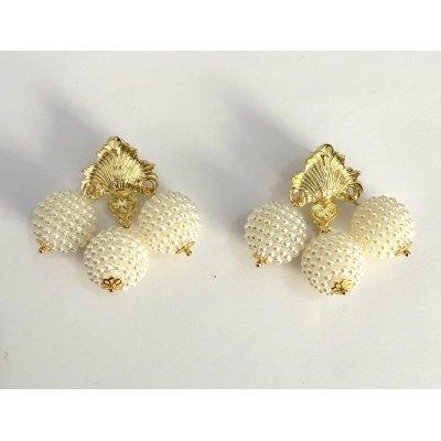 PENDIENTES FIRULA PERLA