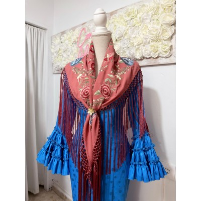 TRAJE ROMERO AZUL