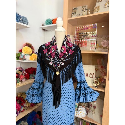 TRAJE JALEO CELESTE LUNAR...