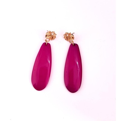 PENDIENTES CAPRI BUGANVILLA